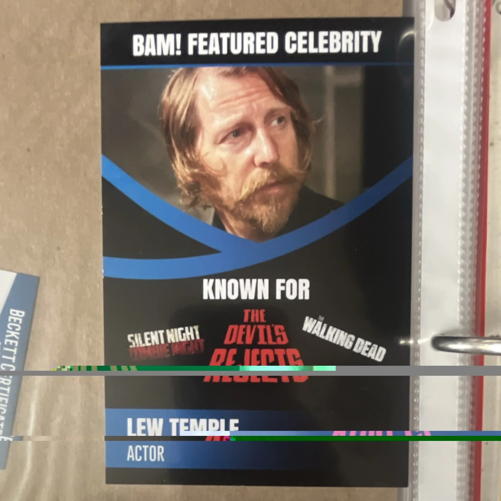 Lew Temple — 31 Autographed Original Photograph Lew Temple Beckett Authenticated Movies, изображение 3
