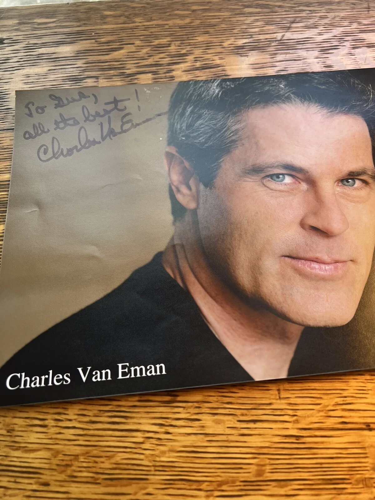Charles Van Eman -Signed Autographed 8x10 Photo - Actor - Sea Of Trees, image 2