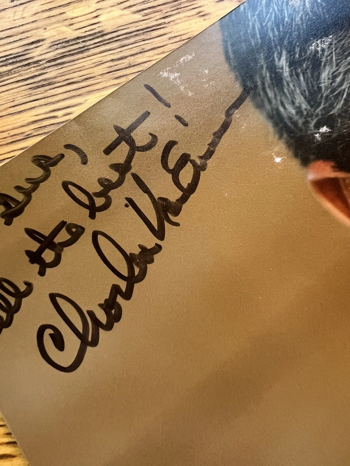 Charles Van Eman -Signed Autographed 8x10 Photo - Actor - Sea Of Trees, image 4