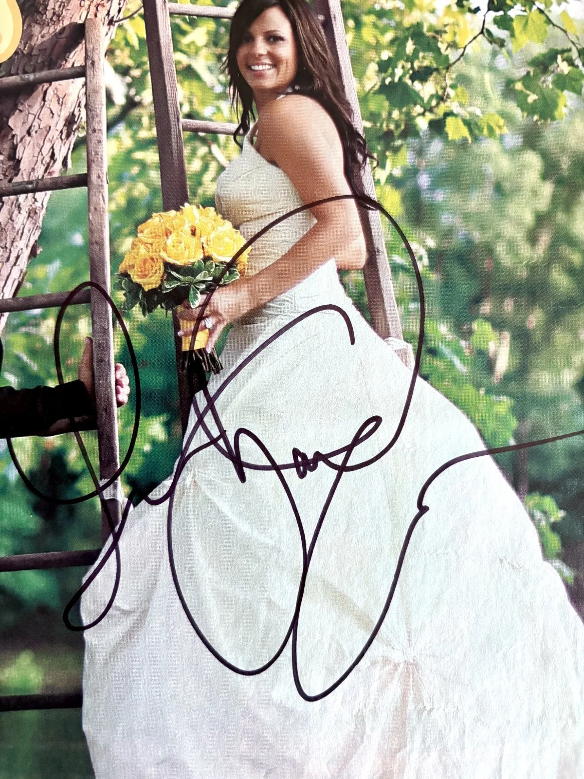 SARA EVANS SIGNED 8x10 Magazine Page - COUNTRY MUSIC STAR RARE in-person, изображение 3
