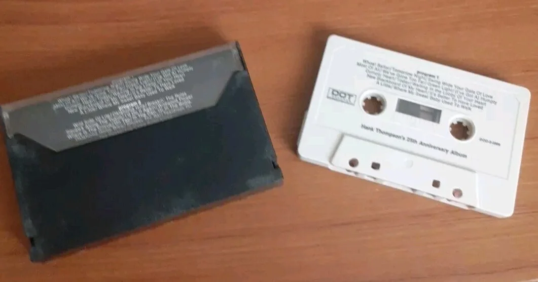 Hank Thompson 25th Anniversary Cassette Tape Exc Cond Tested Ships From USA, image 2
