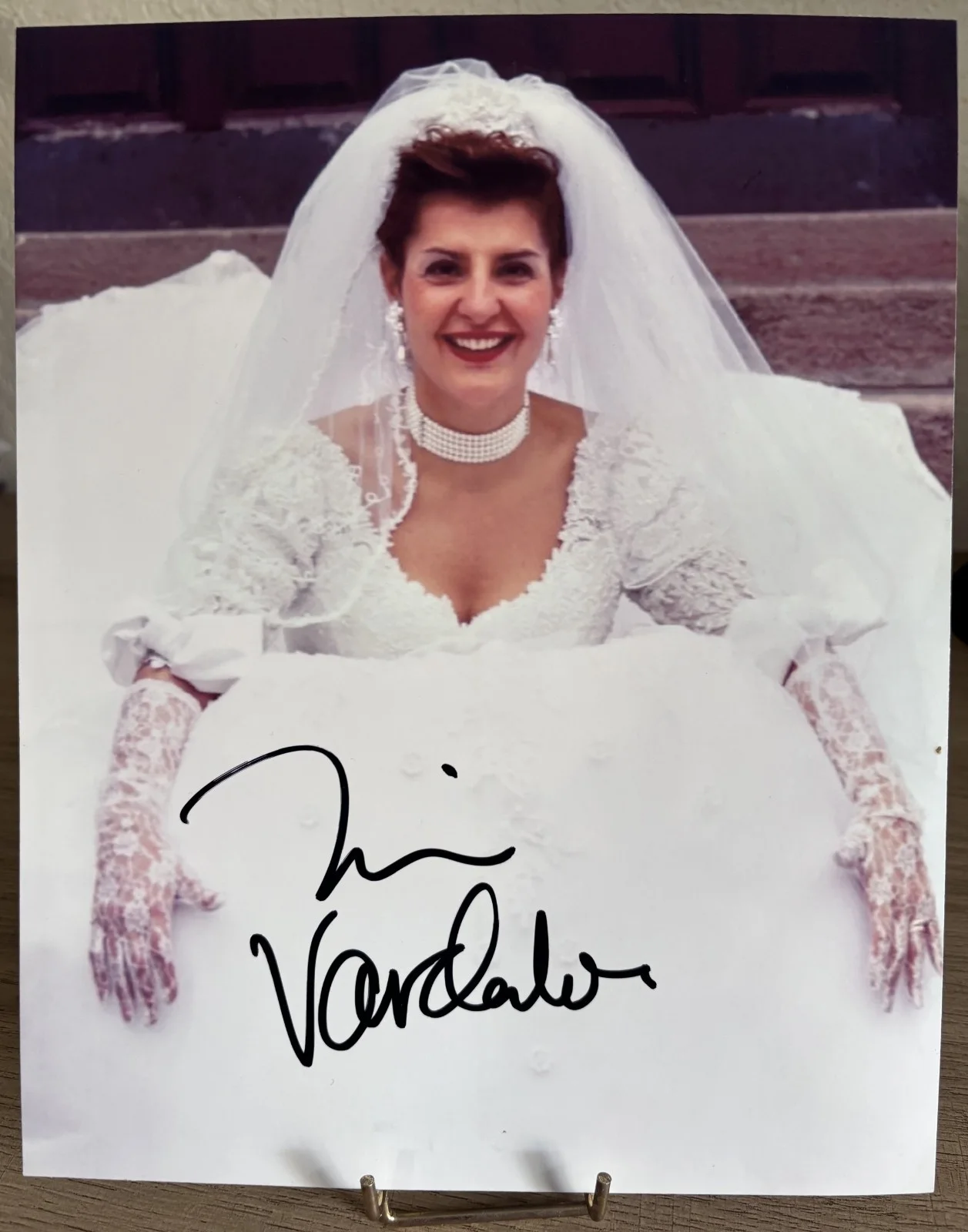 Nia Vardalos — Nia Vardalos Autograph 8x10 Photo "My Big Fat Greek Wedding" "My Life in Ruins", изображение 2