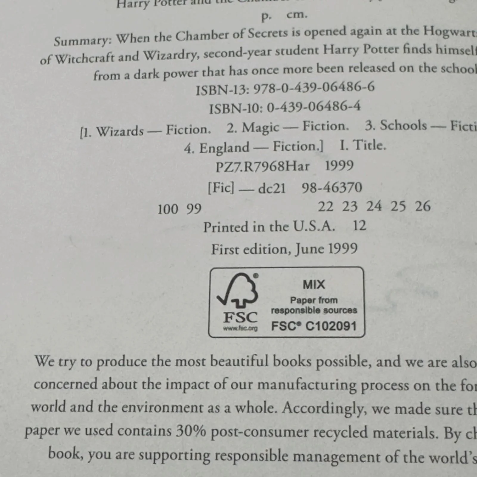 Daniel Radcliffe — Daniel Radcliffe Signed Harry Potter Chamber of Secrets Book Autograph Beckett!!, image 3