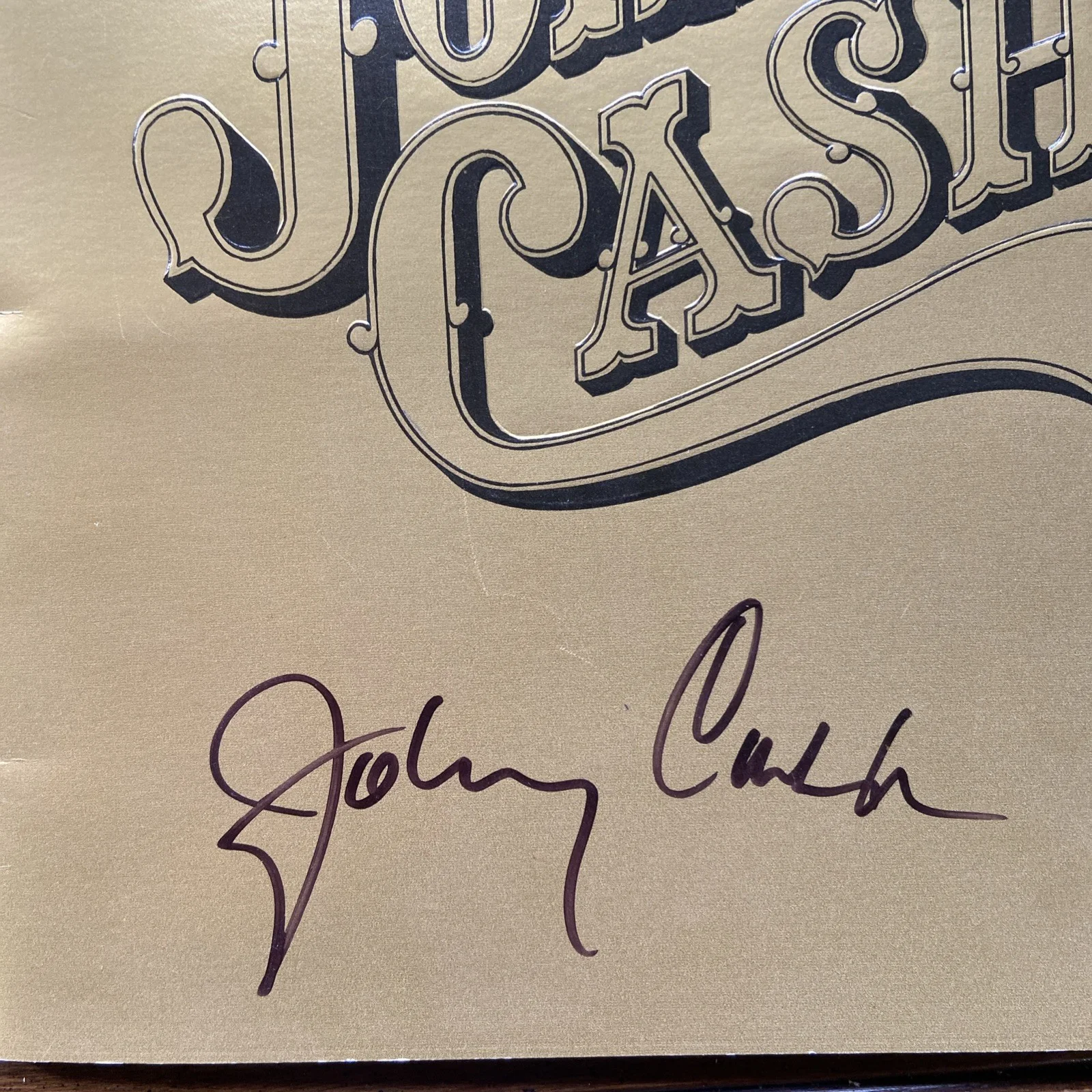 Johnny Cash SIGNED AUTOGRAPHED Tour Program Book, image 2