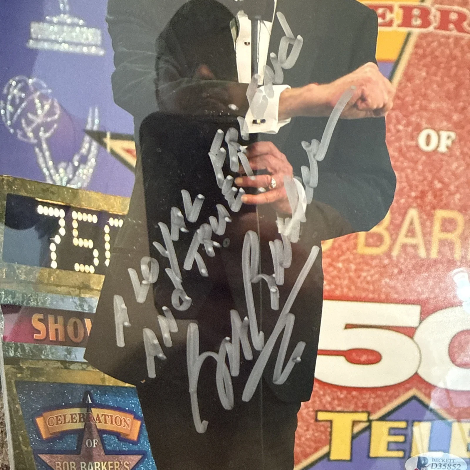 Adam Sandler, Bob Barker — Bob Barker Signed 8x10 Photo W/ Coa, image 2