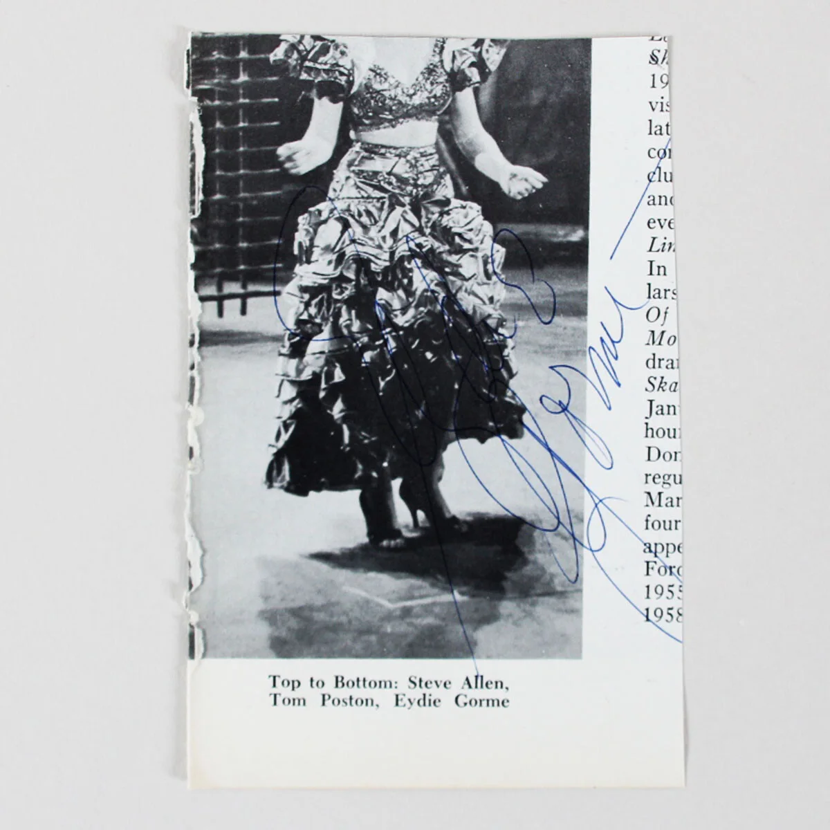 Harry Belafonte Signed Photo - COA JSA, image 3