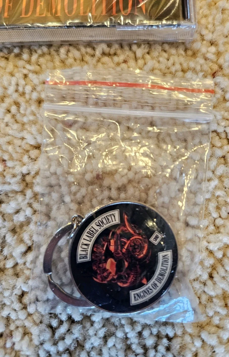Black Label Society SIGNED AUTOGRAPH Engines Of Destruction CD! Keychain! RARE!, image 3