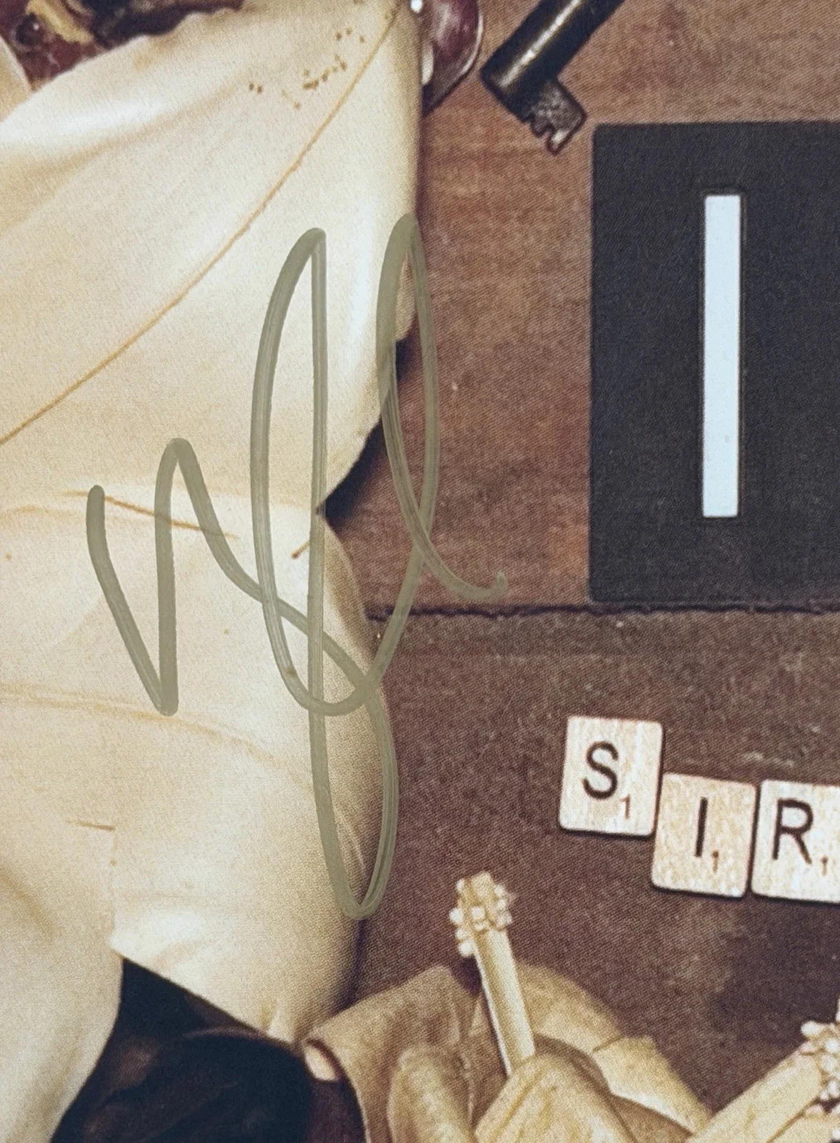Jason Isbell SIGNED Sirens Of The Ditch Blue Vinyl LP Autograph BAS Beckett COA, изображение 2