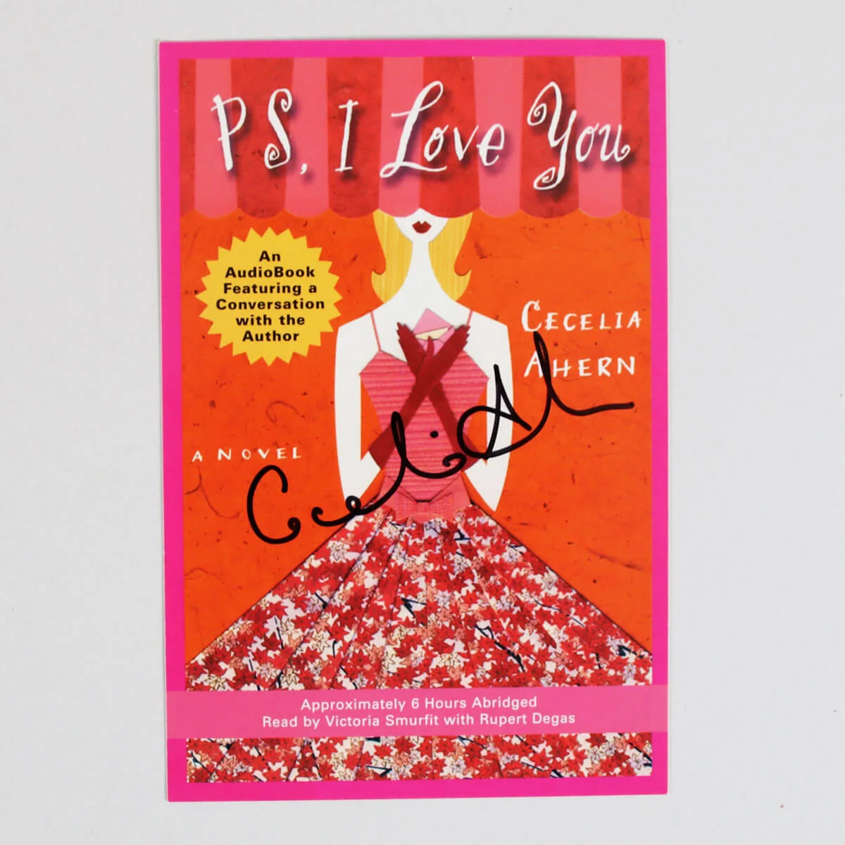 Cecelia Ahern Signed Book w/ Card PS. I Love You - COA, image 3
