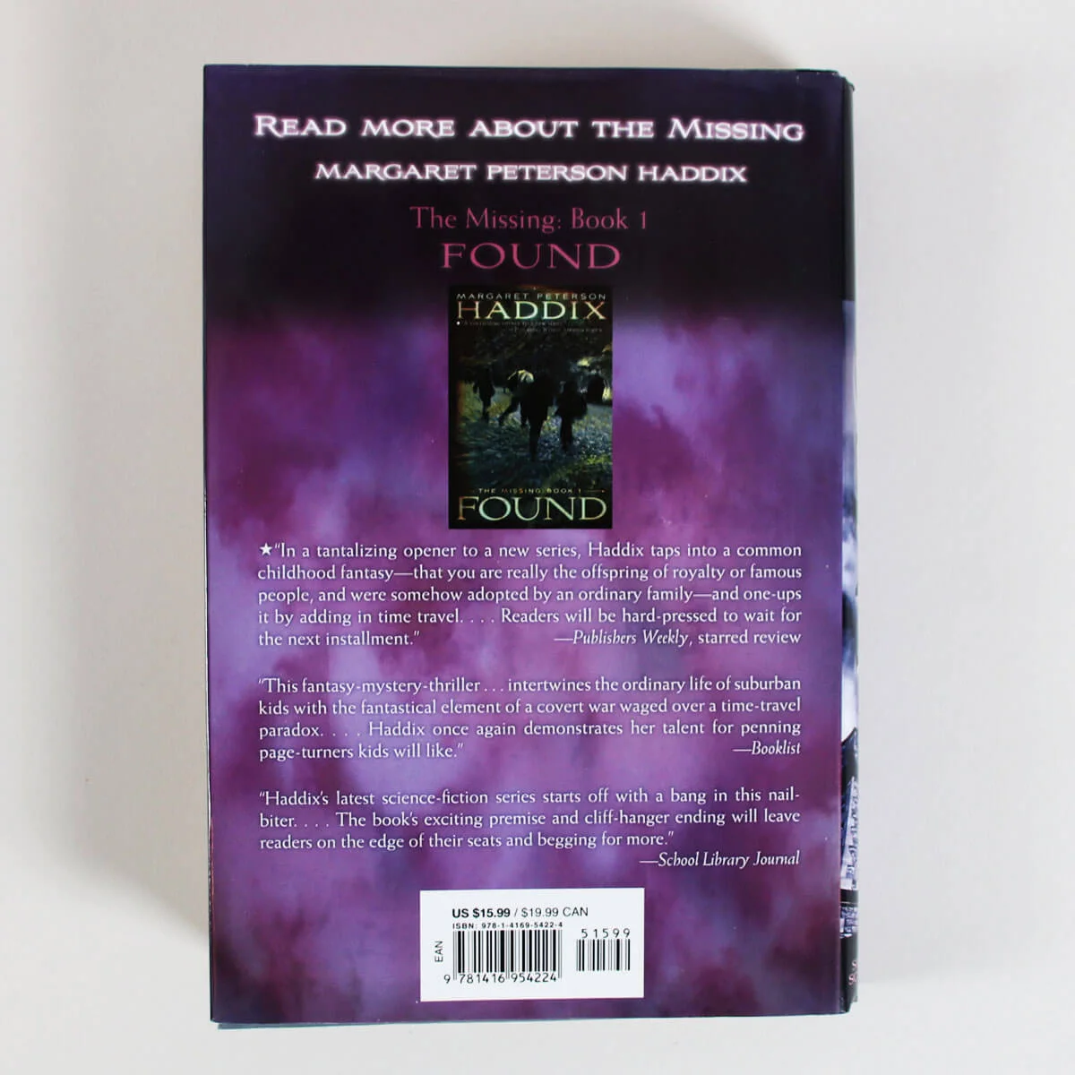 Margaret Peterson Haddix Signed Book The Missing Book 2 - Sent - COA, image 5