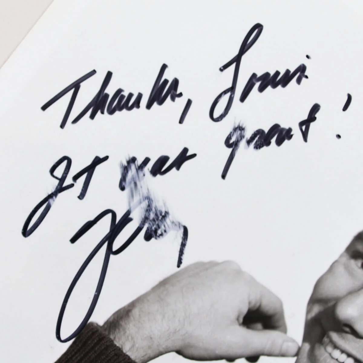 Johnny Carson Signed Photo 8x10 - COA JSA, image 2