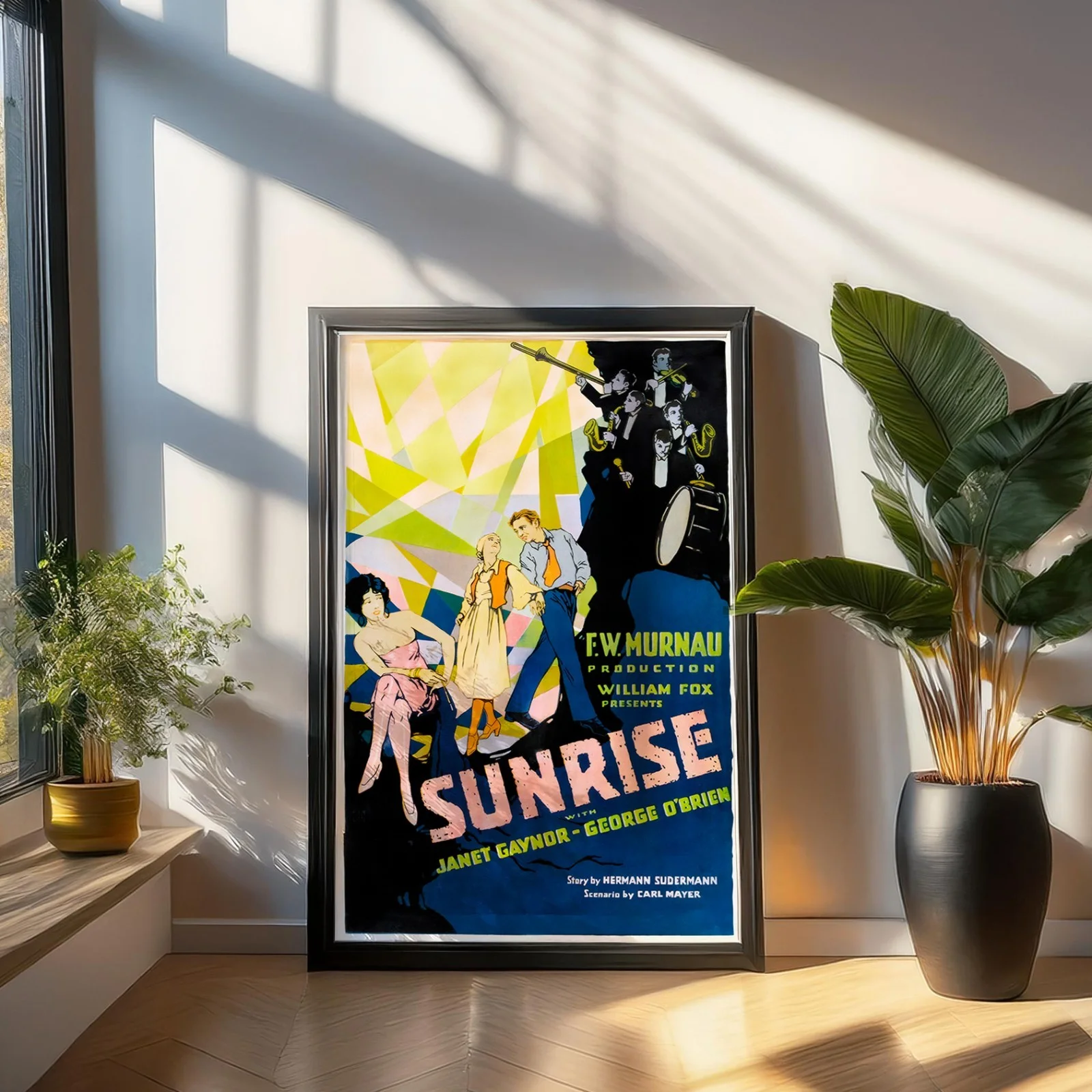 Sunrise: A Song Of Two Humans - 1927 Restored 27.2" x 41" US One Sheet Poster, изображение 3