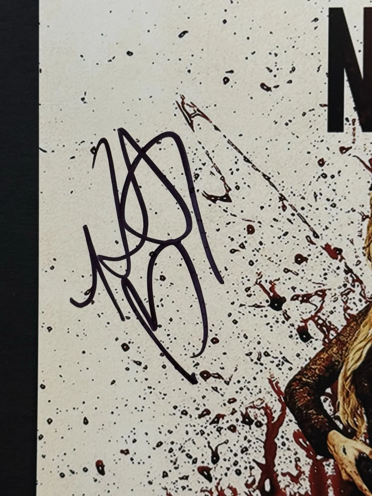 Samara Weaving Kathryn Newton Matt Bettinelli-Olpin Tyler Gillett — Samara Weaving Kathryn Newton signed photo Ready Or Not 2: Here I Come Directors, изображение 2
