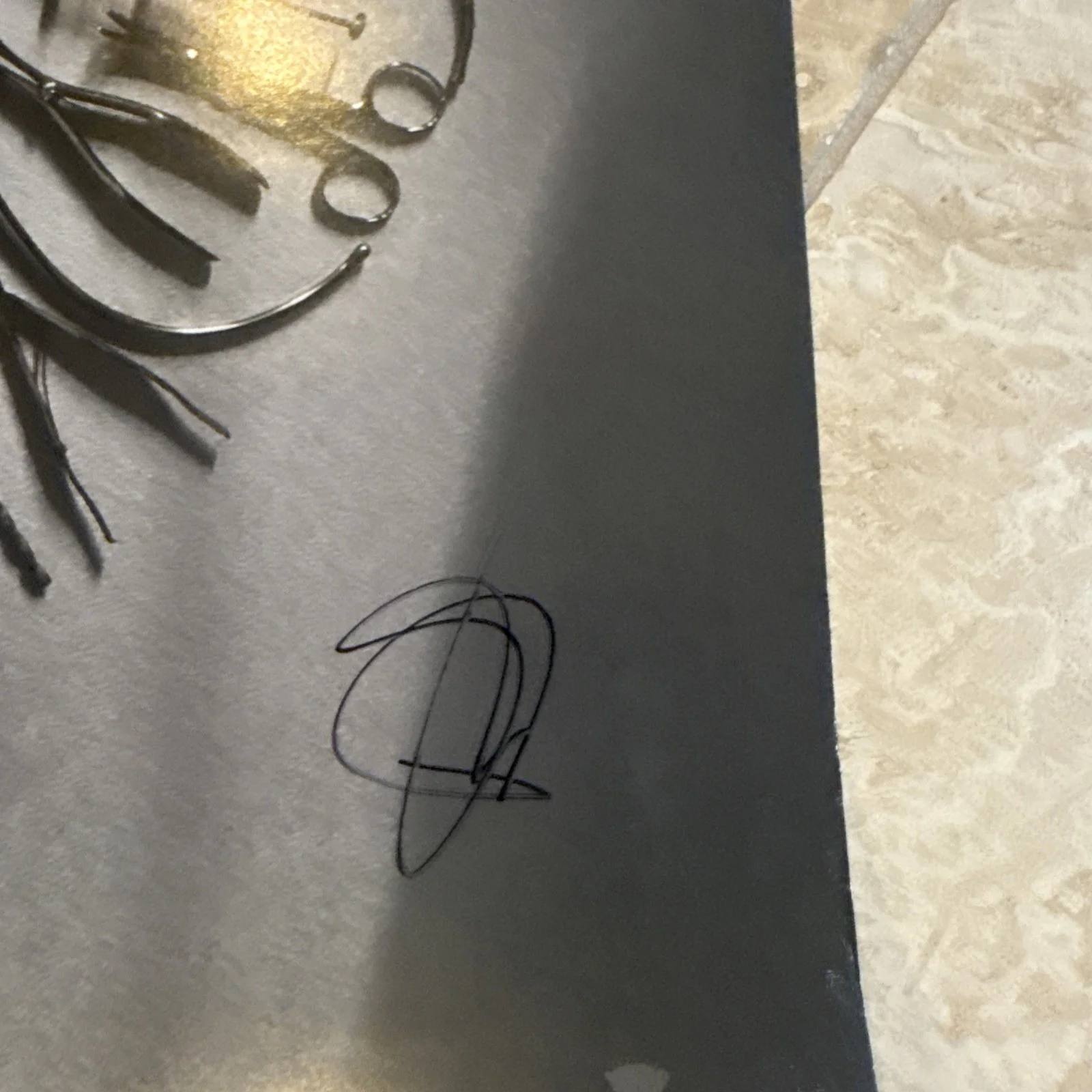 Signed CARCASS “Surgical Steel” Poster w/letter Of Authenticity By JSA￼, изображение 2