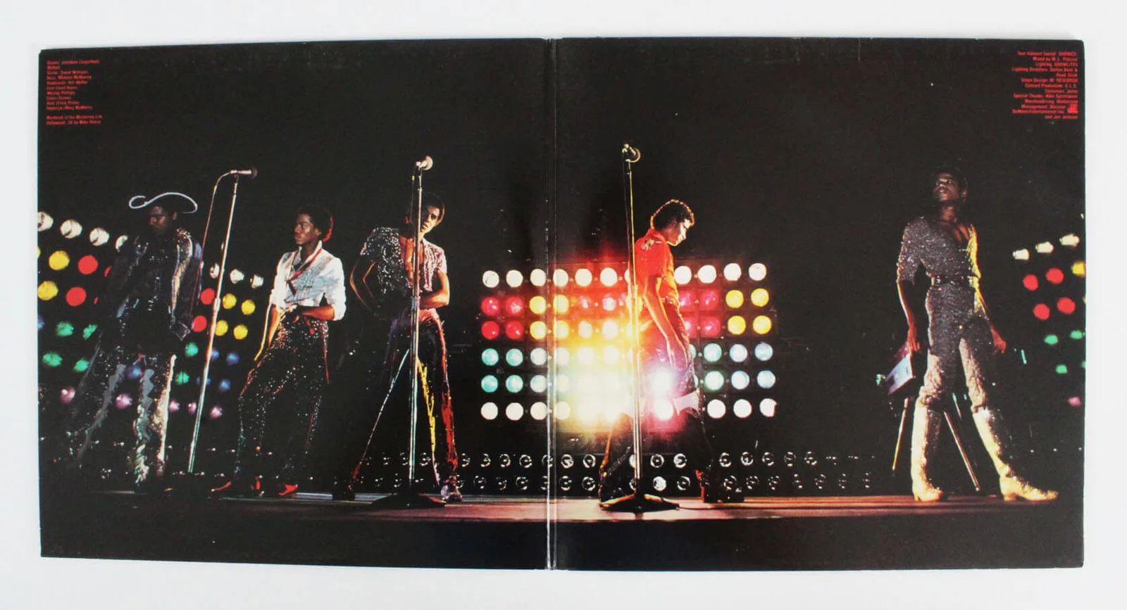 The Jacksons Live Multi-Signed Album (5) - Tito Jackson, Randy Jackson, etc. ..., image 4