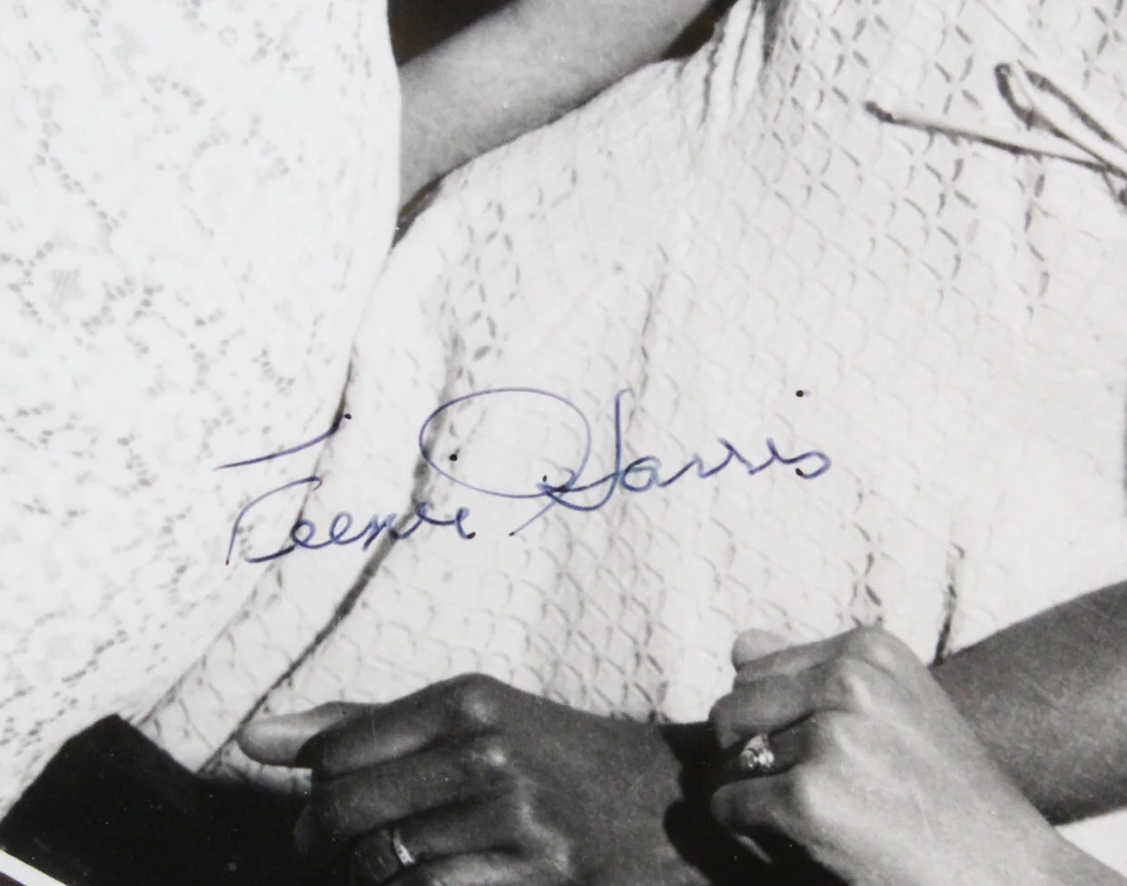 "Ray Charles" Photo Display Signed By Teenie Harris, изображение 2
