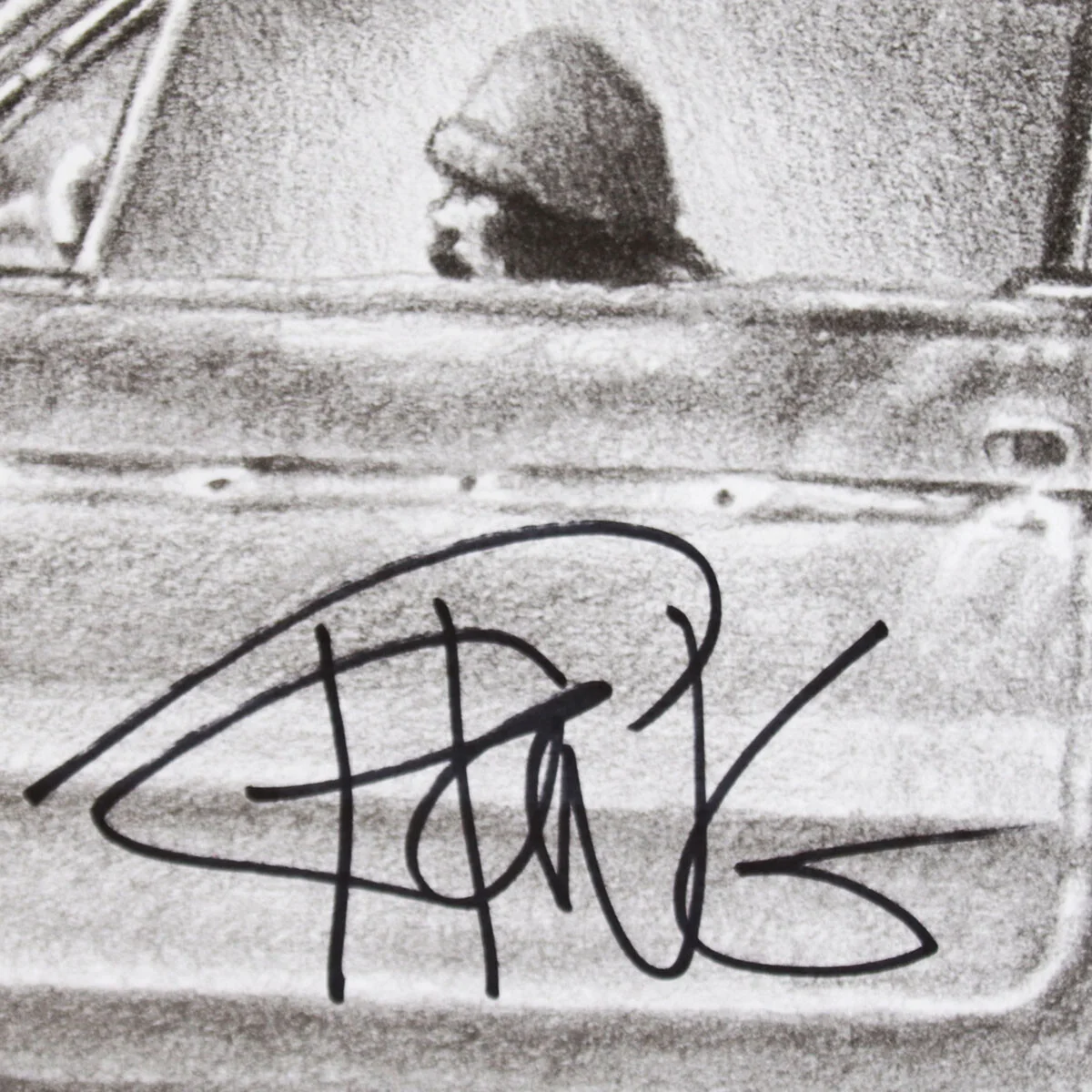 Cheech & Chong Signed Lithograph 18x24 Up in Smoke - COA BAS, image 2