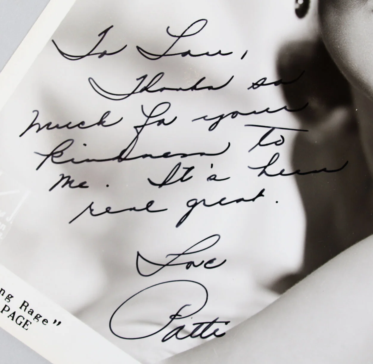Patti Page Signed Photo 8x10 - COA PSA/DNA, image 2