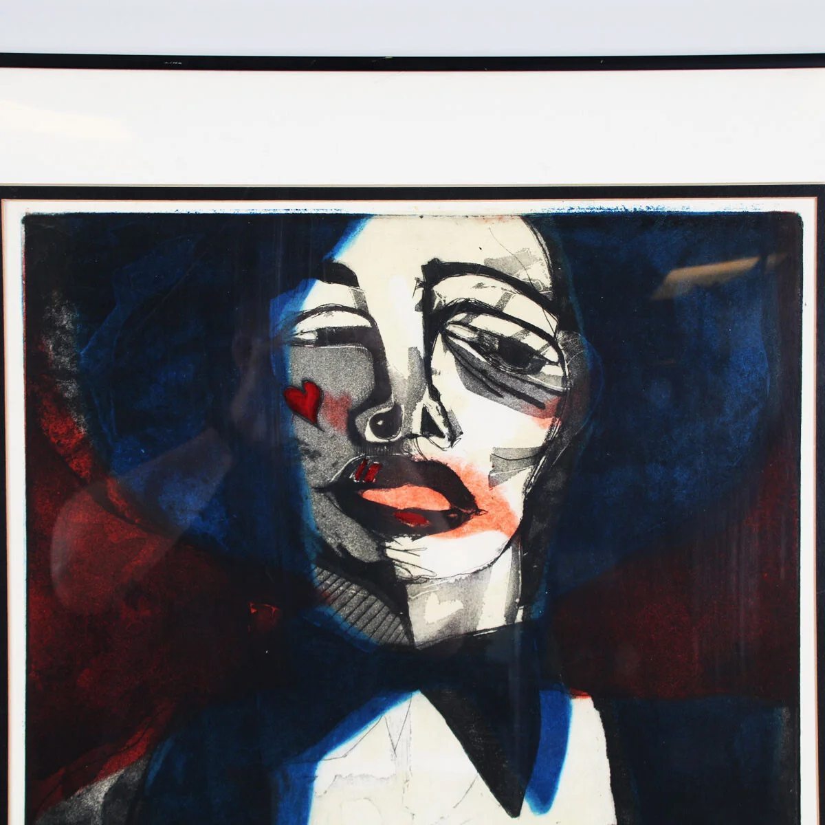 1975 Sister Trash Abstract Portrait Artwork Display, image 5