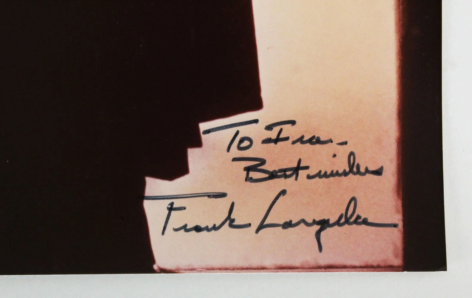 Frank Langella Signed 8x10 Photo - COA JSA, image 2