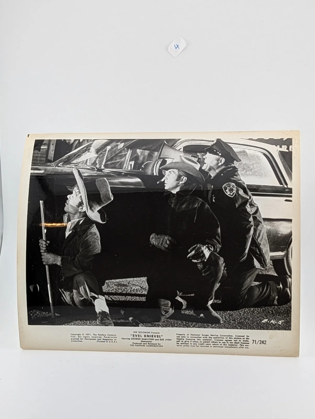 George Hamilton — George Hamilton Autograph and photo lot Evel Knievel, изображение 4