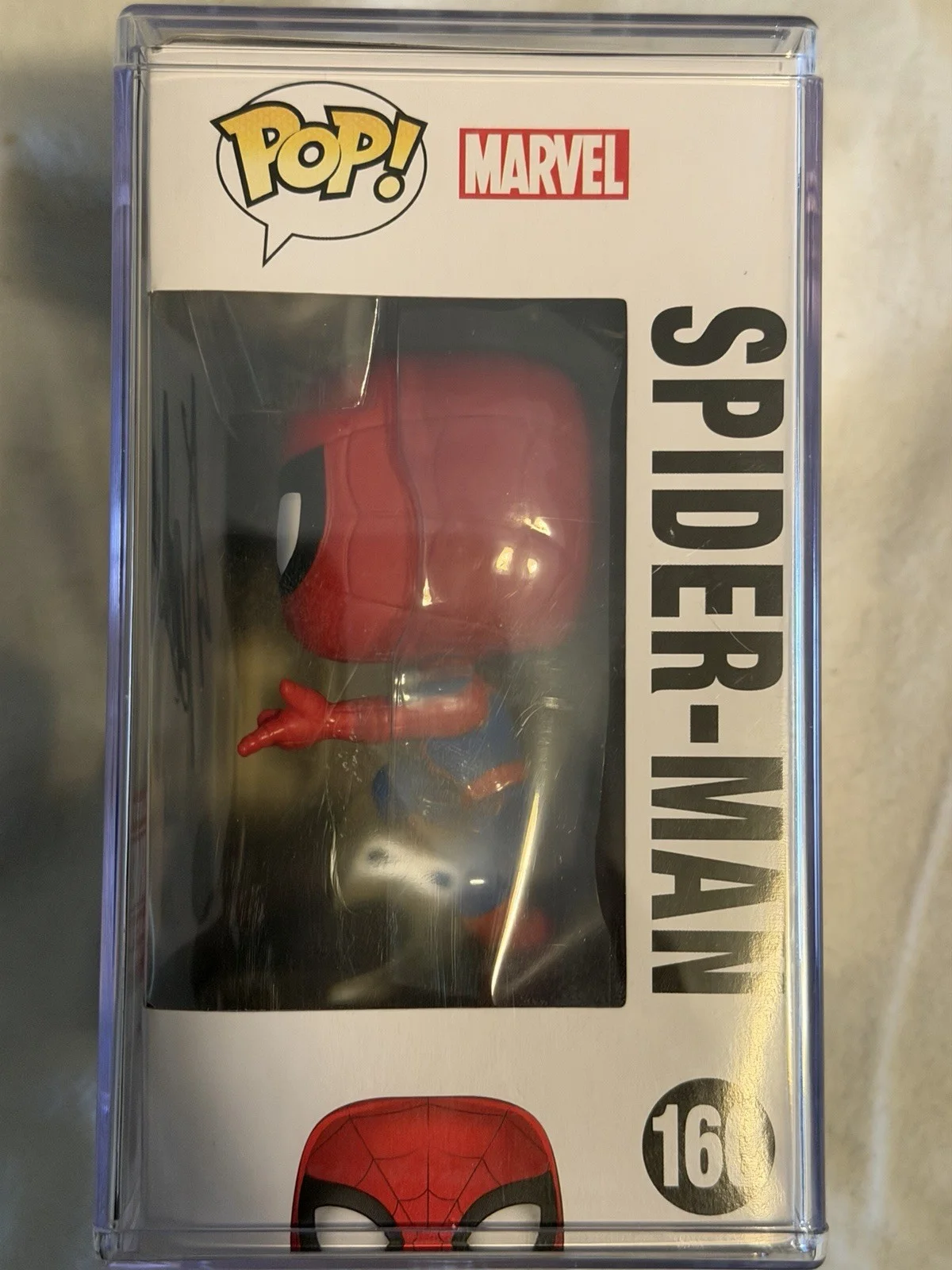 Stan Lee — Funko Pop! Marvel Spider-Man #160 Autographed Stan Lee Exclusive COA, image 2