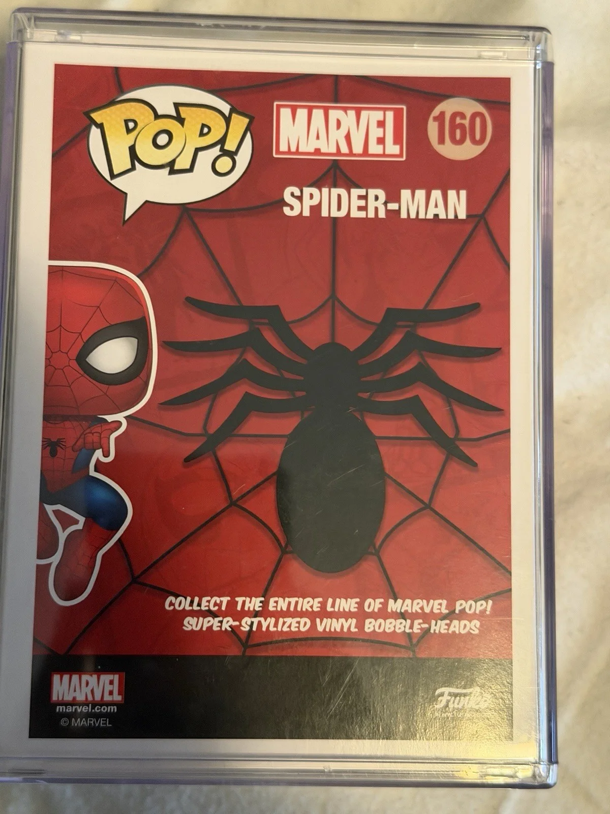 Stan Lee — Funko Pop! Marvel Spider-Man #160 Autographed Stan Lee Exclusive COA, image 3