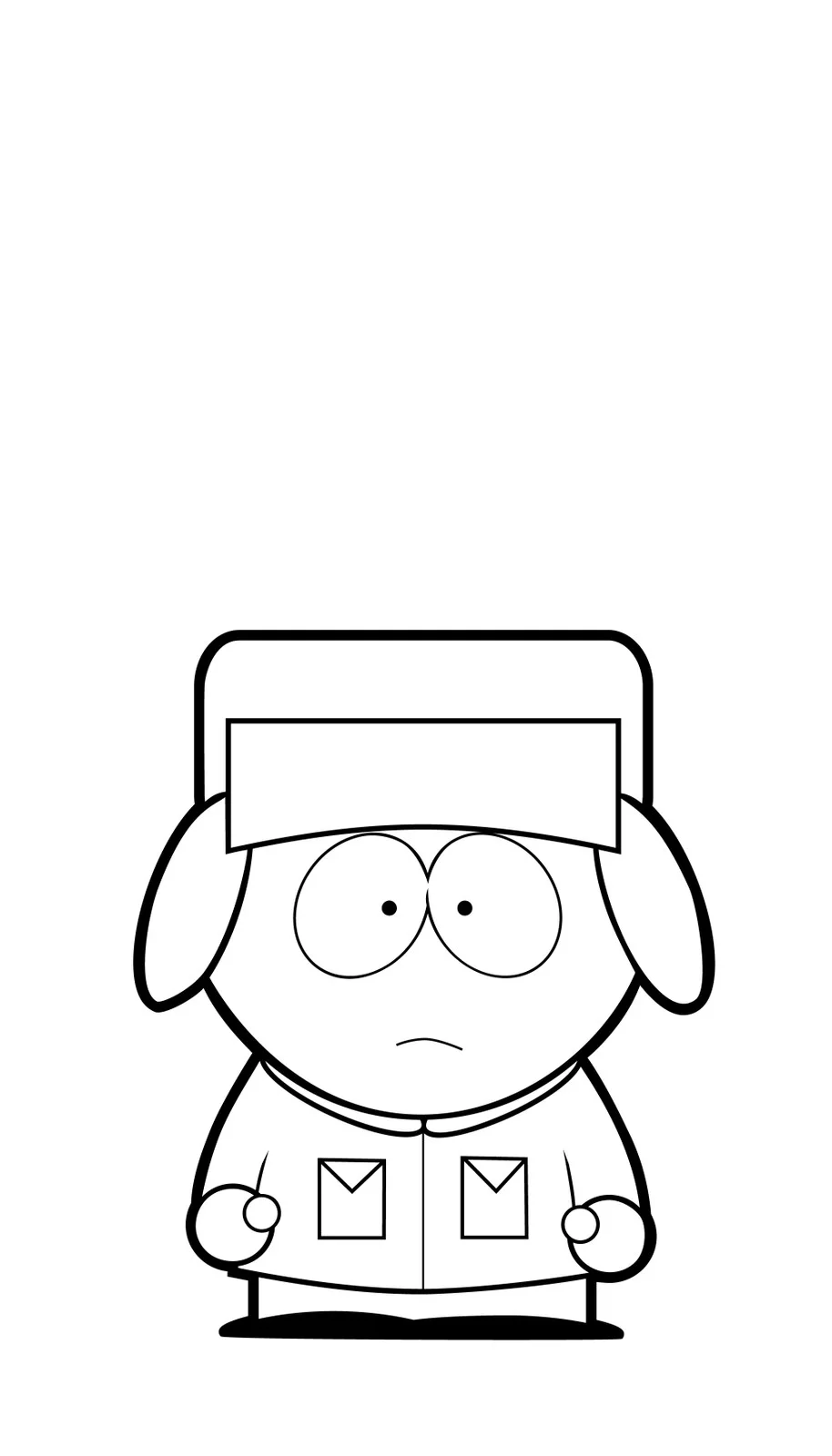 FiGPiN Kyle Broflovski (0679) South Park 3-Inch Enamel Pin, image 5