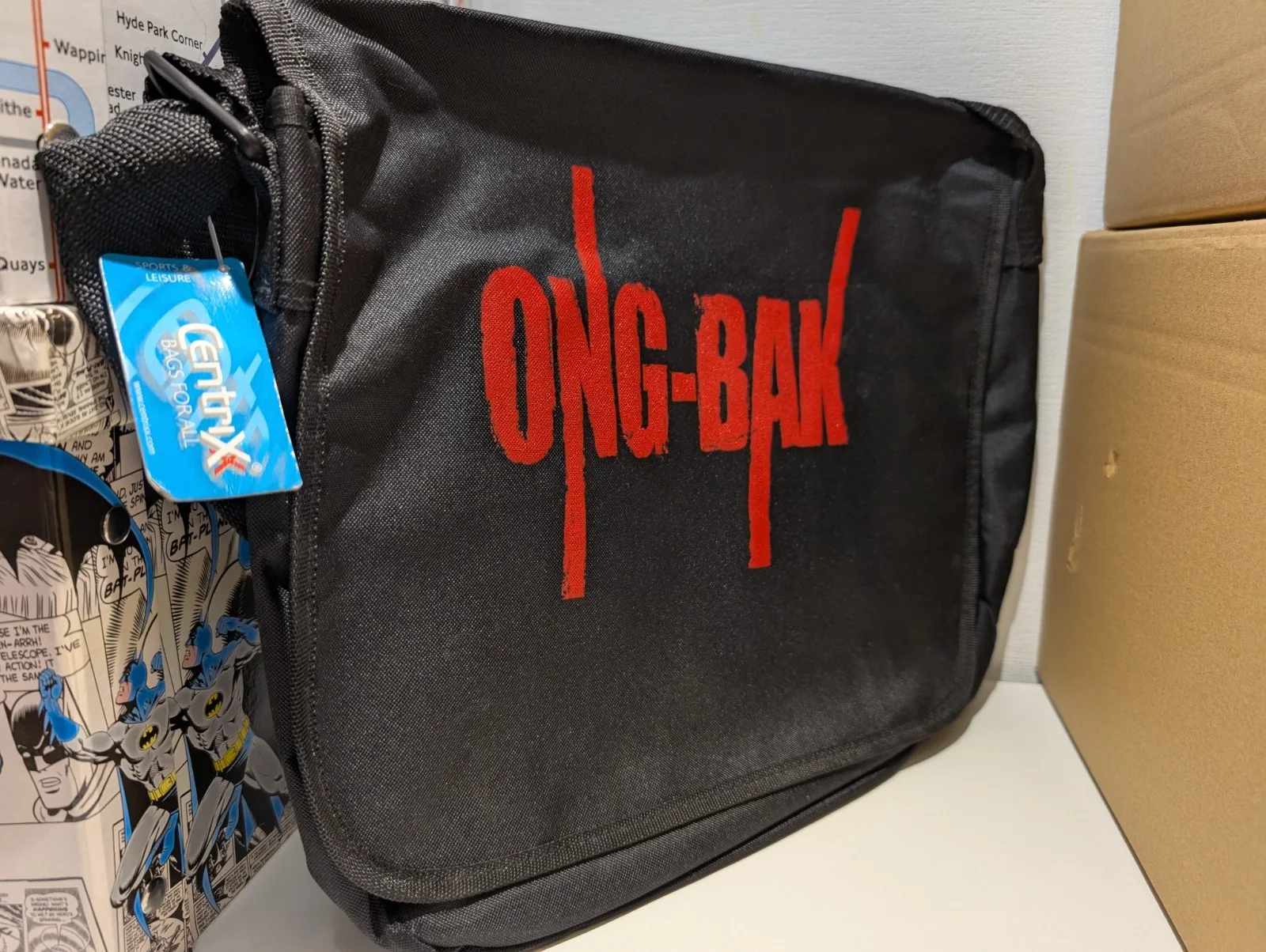 Ong-Bak Muay Thai Warrior 2003 Film Promotional Messenger Bag Martial Arts, изображение 3