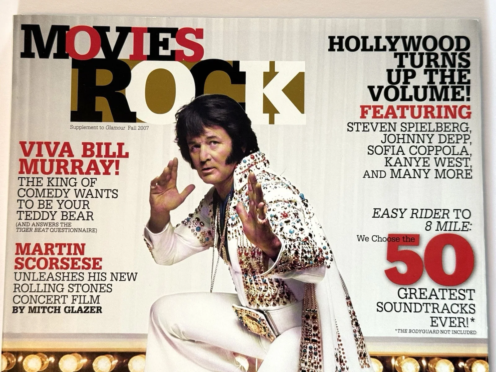 Bill Murray signed Magazine as Elvis Presley beckett loa movie star, изображение 4