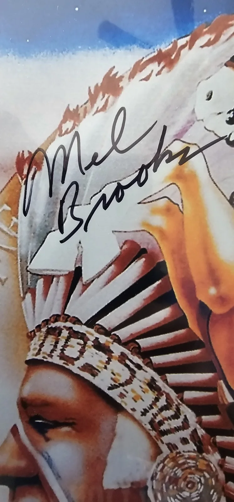 Mel Brooks — 🔥🔥🔥Mel Brooks Signed Blazing Saddles 11x14 Photo JSA Certified, изображение 3