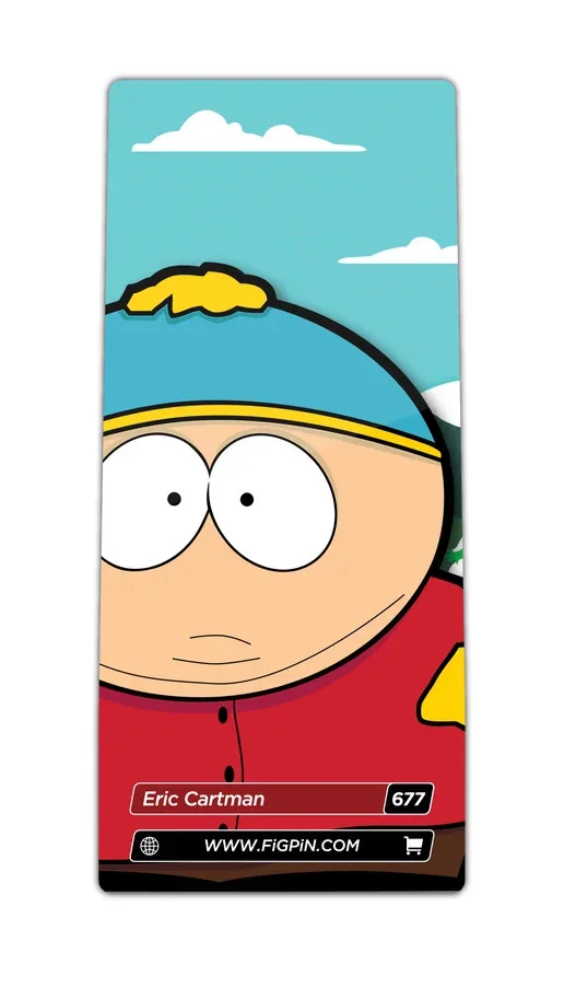 FiGPiN Eric Cartman (0677) South Park 3-Inch Enamel Pin, image 2