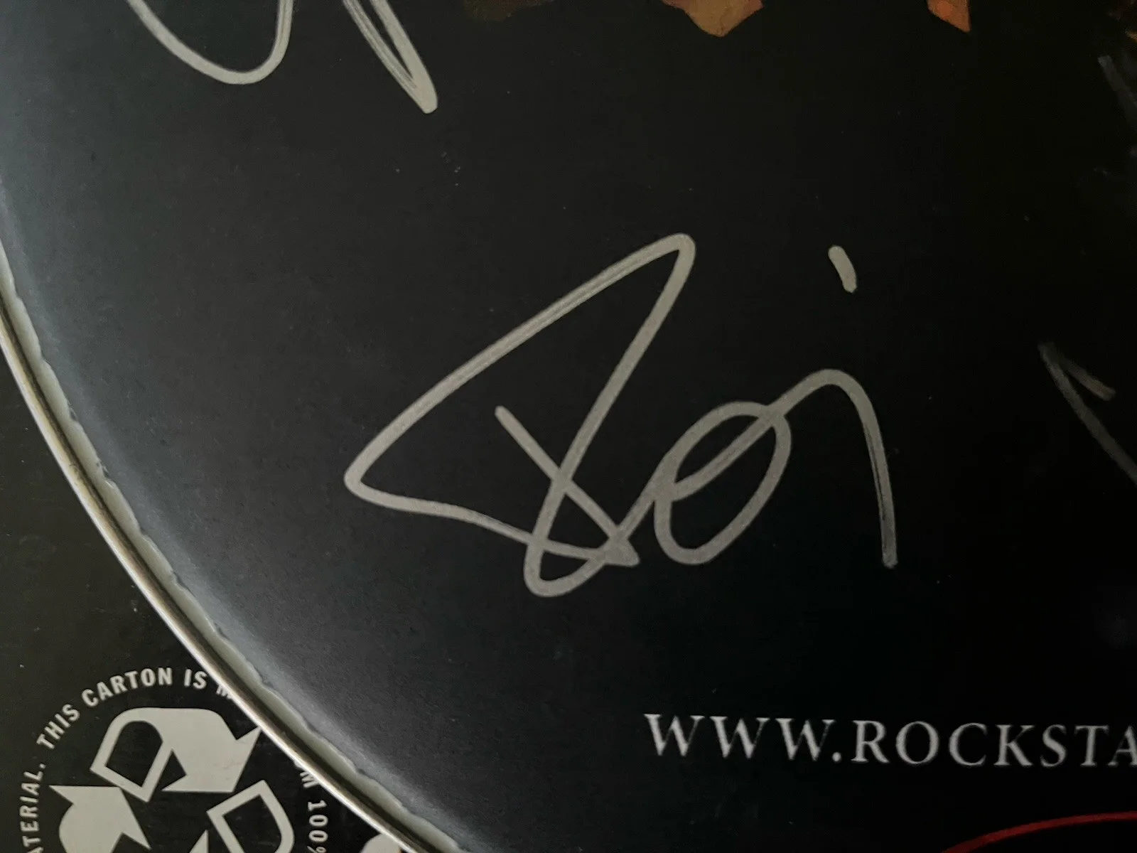 Stone Sour Signed Uproar Festival Drumhead, image 4
