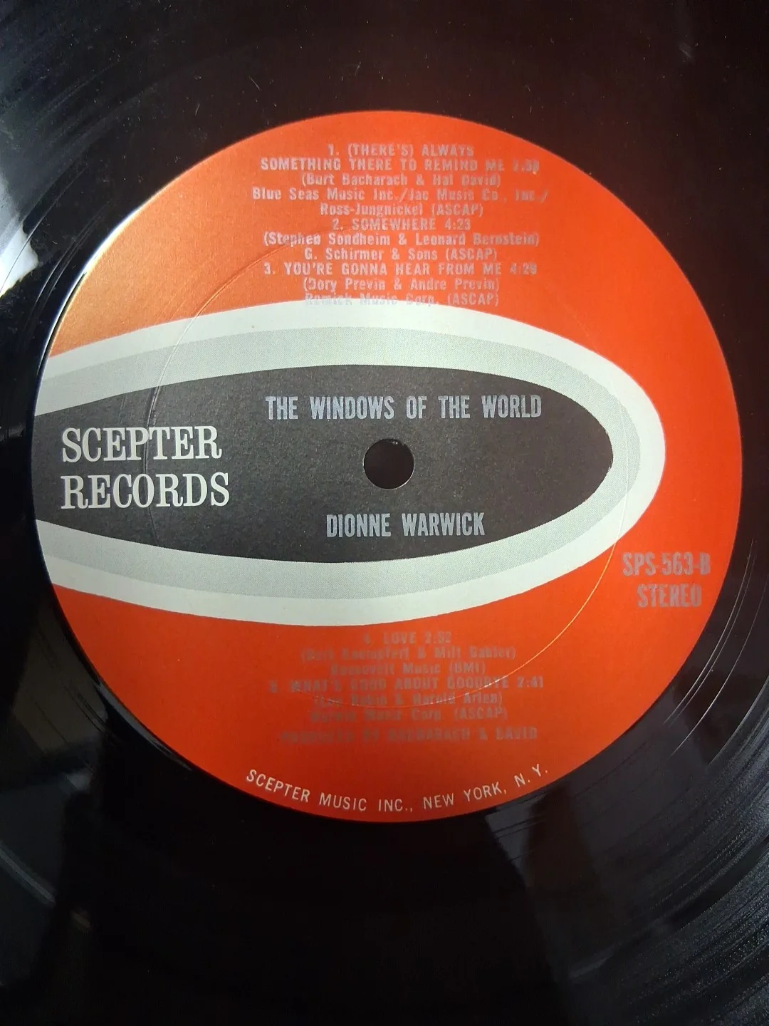 Dionne Warwick The Windows Of the World I Say A Little Prayer Album Cover G-vg, изображение 4