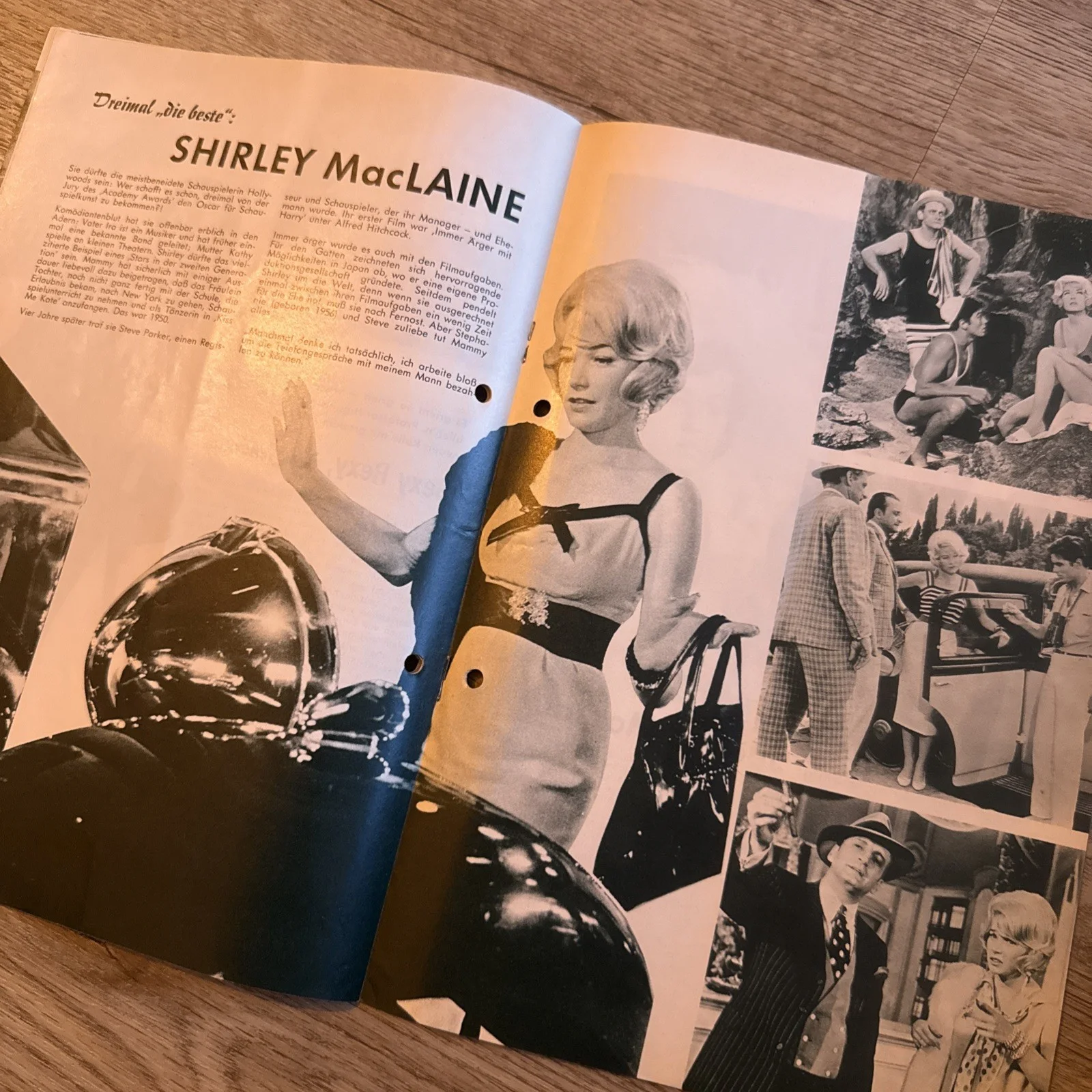 Yellow Rolls Royce German Cinema Programme Ingrid Bergman Shirley MacLaine Rex H, изображение 4