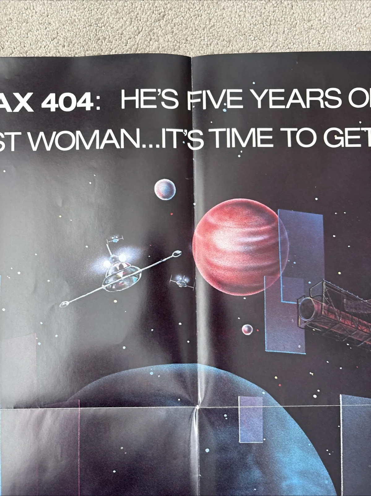 Android (1982) Original US One Sheet Movie Poster, image 3