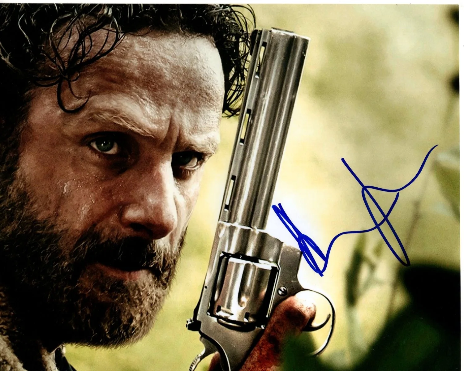 Andrew Lincoln — Andrew Lincoln Signed Autographed 8x10 The Walking Dead Rick Grimes Photograph