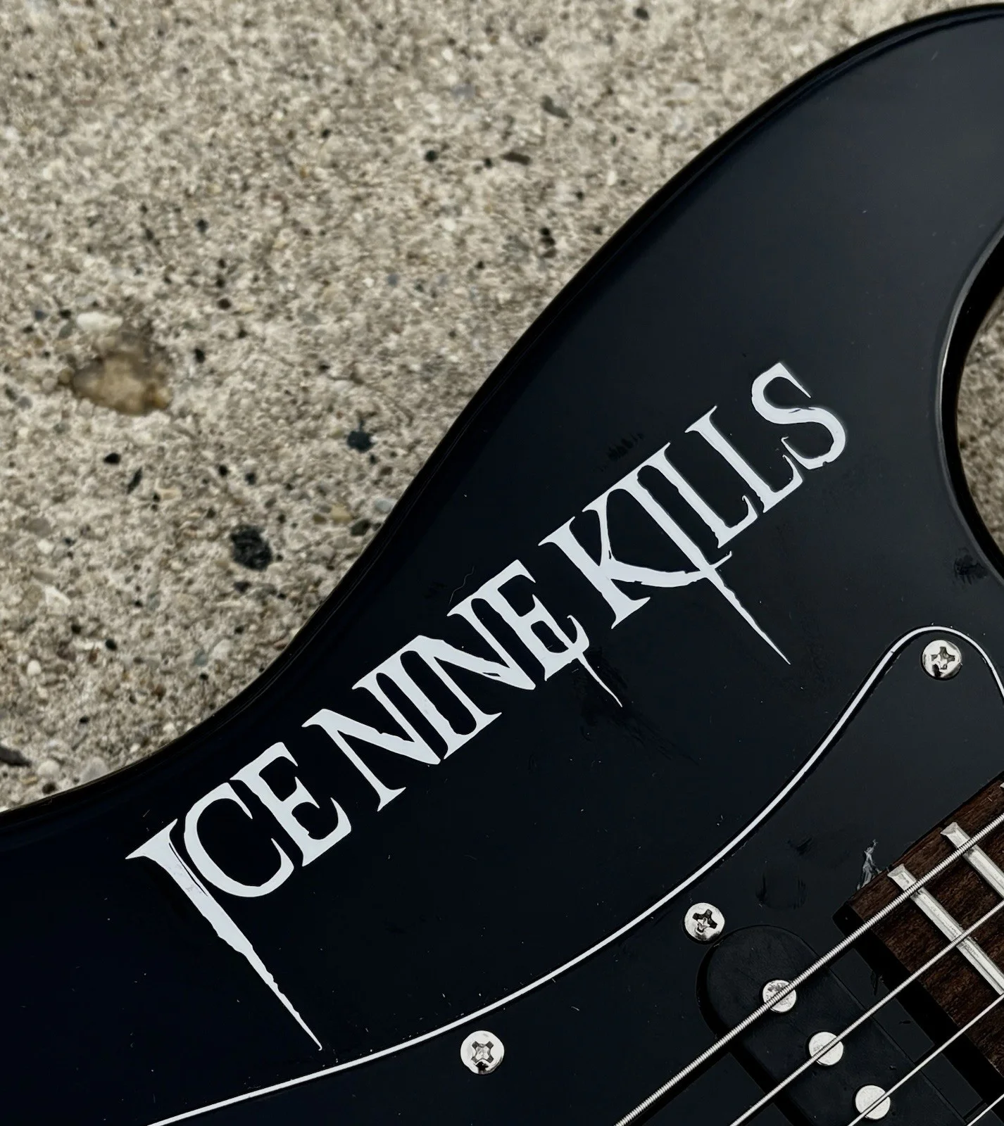 ICE NINE KILLS SIGNED Guitar JSA AUTHENTICATION LETTER Spencer Charnas, image 4