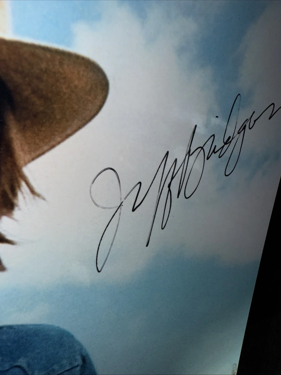 Jeff Bridges autograph the big Lebowski certificate of authenticity, image 3