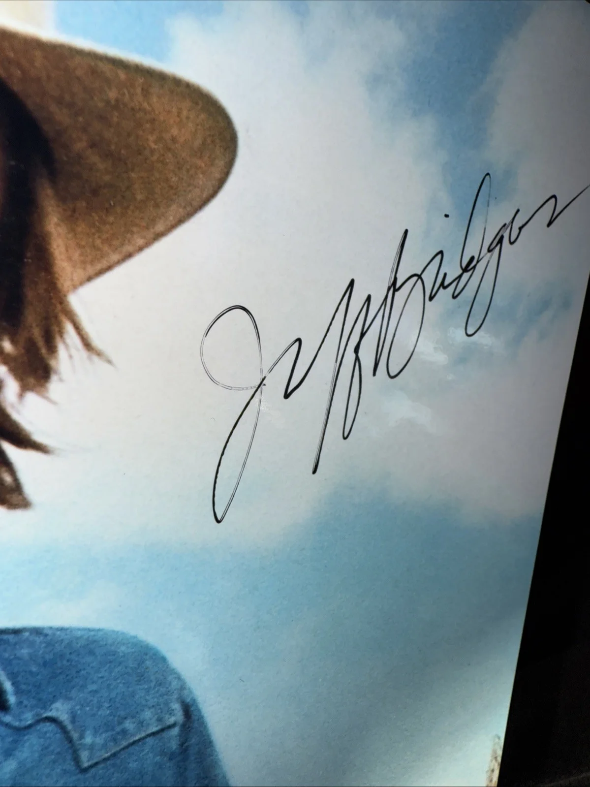 Jeff Bridges autograph the big Lebowski certificate of authenticity, image 4