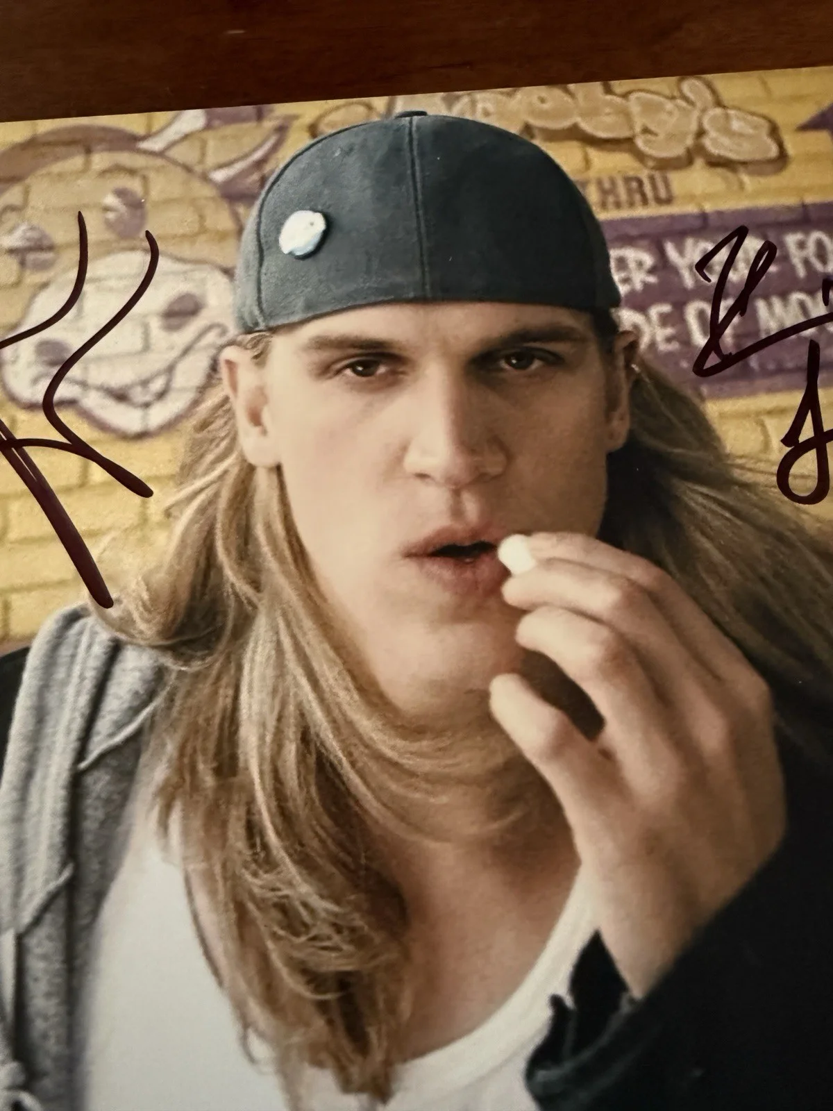 Kevin Smith — Kevin Smith Autograph Photo Jason Mewes Signed 8x10 Photo Jay and Silent, изображение 5