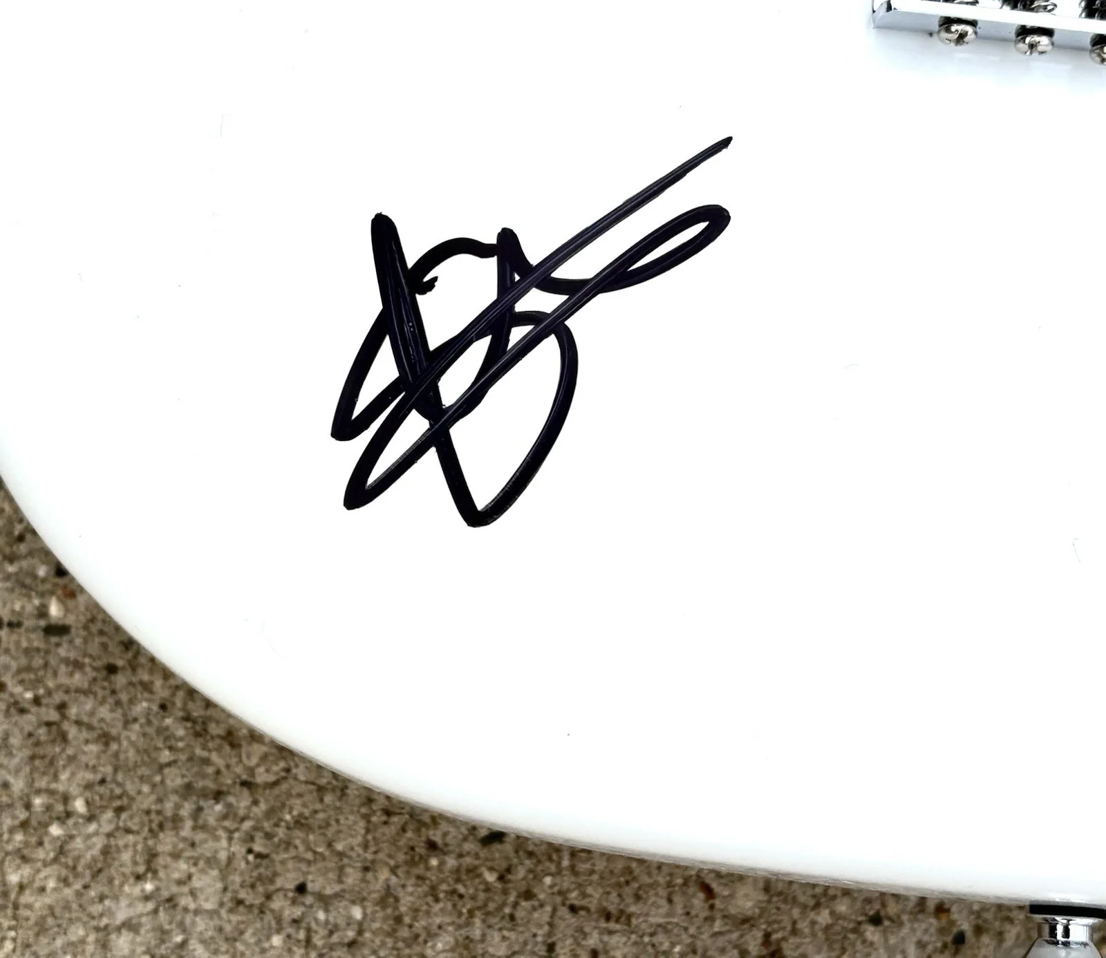 TINDERSTICKS Stuart Staples SIGNED Guitar JSA AUTHENTICATION LETTER, image 3
