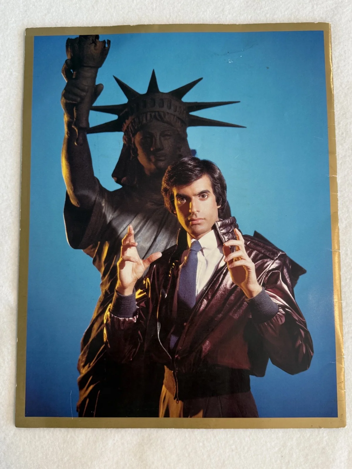 David Copperfield — Vintage 1984 David Copperfield Autographed Signed Program, image 2