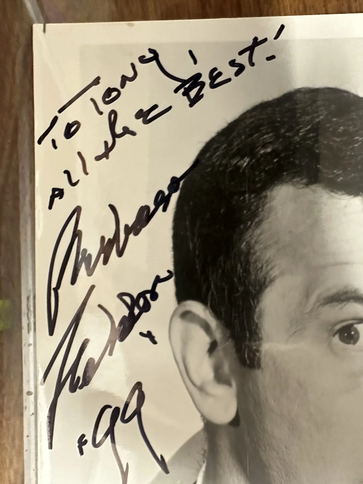 Barbara Feldon — Barbara Feldon “Get Smart” Agent 99 Autographed 8 x 10 Black and White Photo, image 3