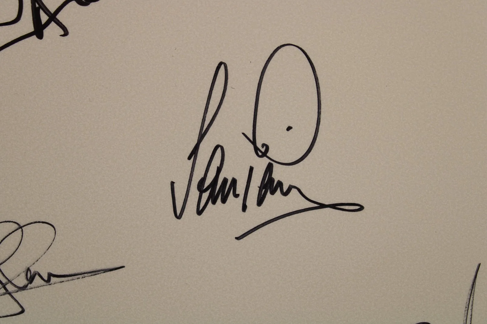 Deep Purple Signed Drum Head 13.5" – Full Band Autographs incl. McBride 2024, image 2