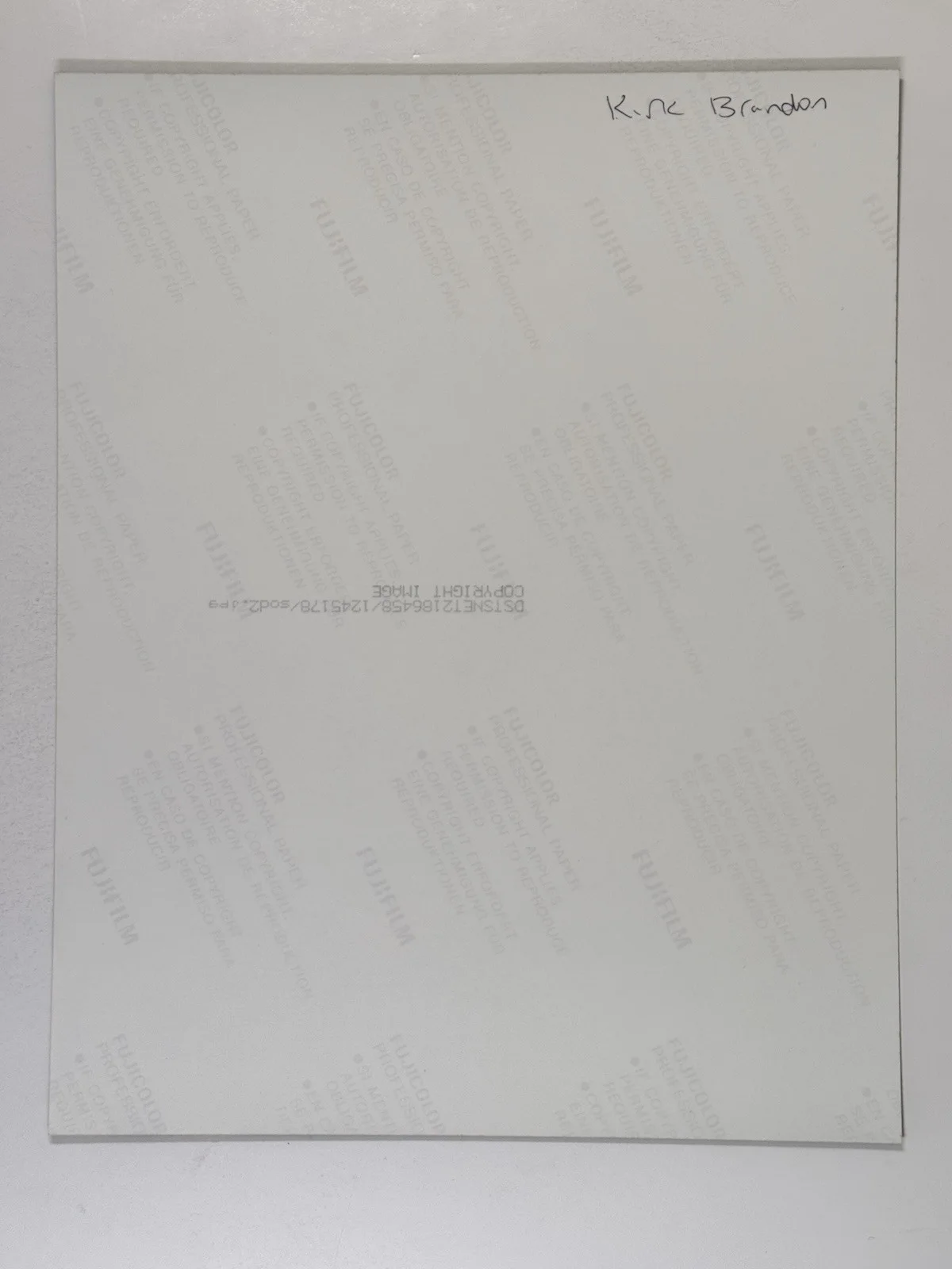 Dire Straits John Illsley Signed Photo Original Coloured Promotion, image 2