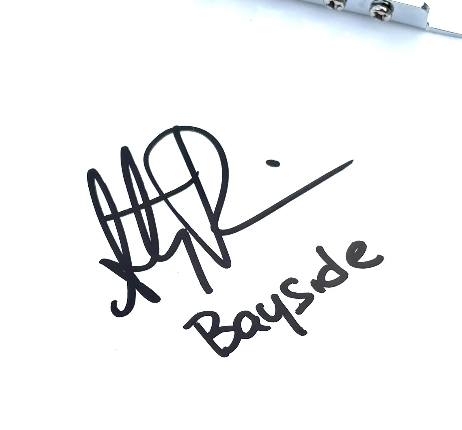 BAYSIDE Anthony Raneri SIGNED Guitar JSA AUTHENTICATION LETTER, image 2