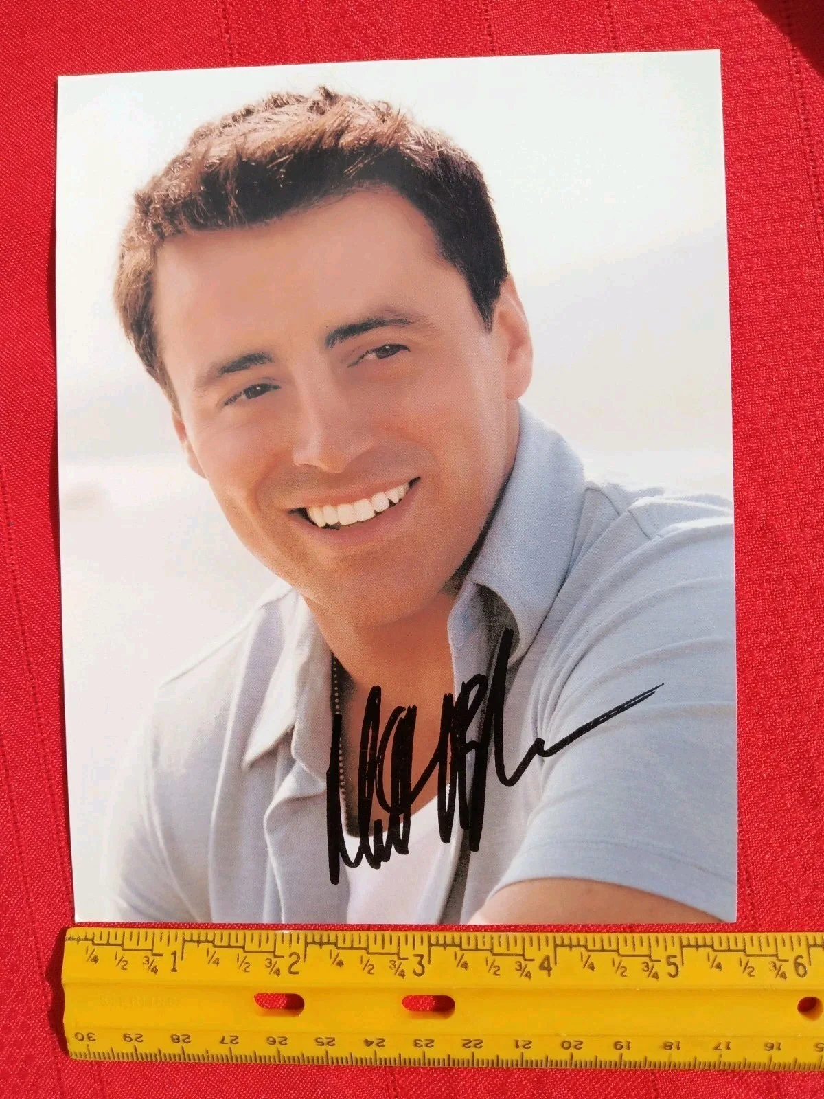 Matt Leblanc — Matt LeBlanc 5" x 7" Signed Photo - Friends., image 2