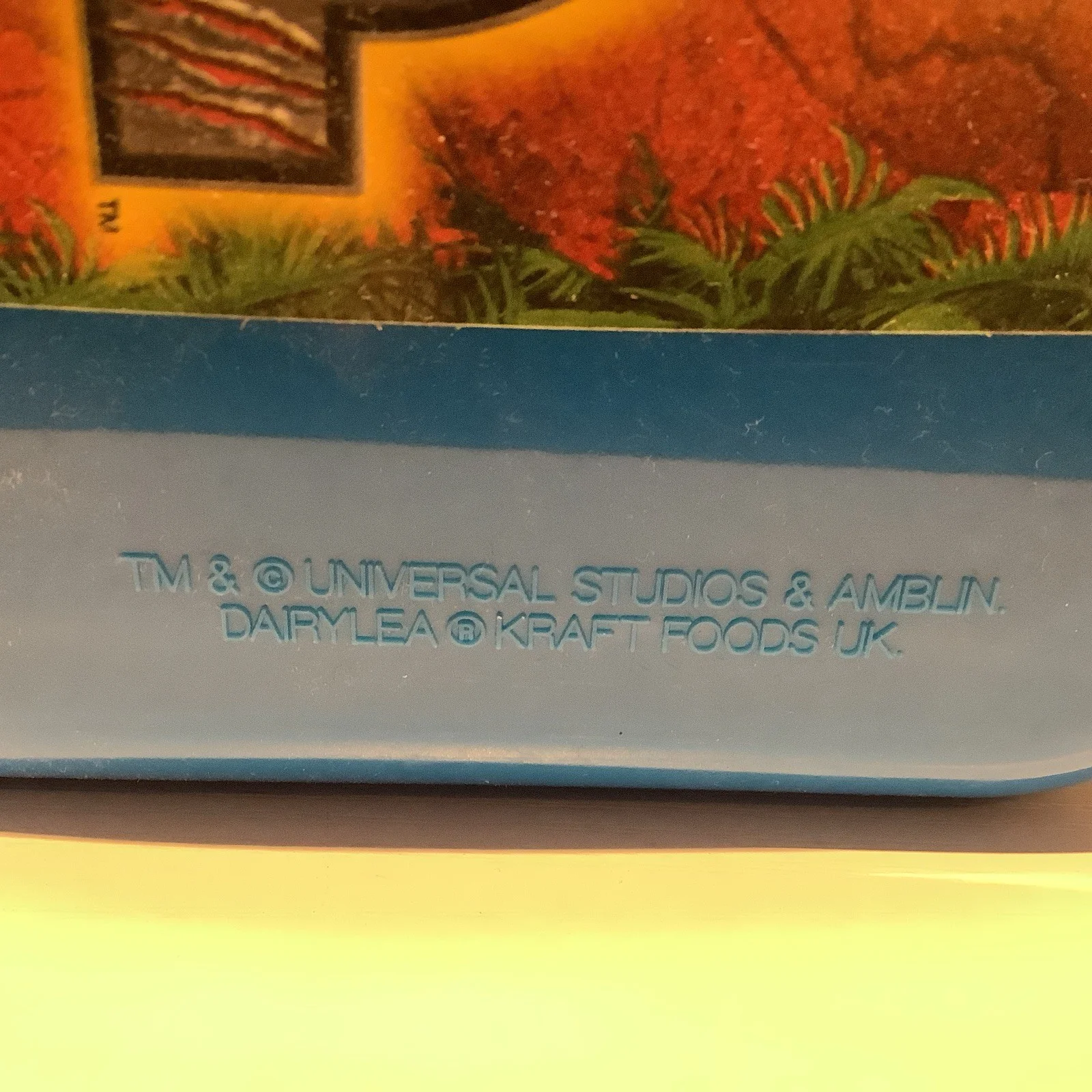 Jurassic Park 3 Dairylea Promo Blue Lunchbox, image 4