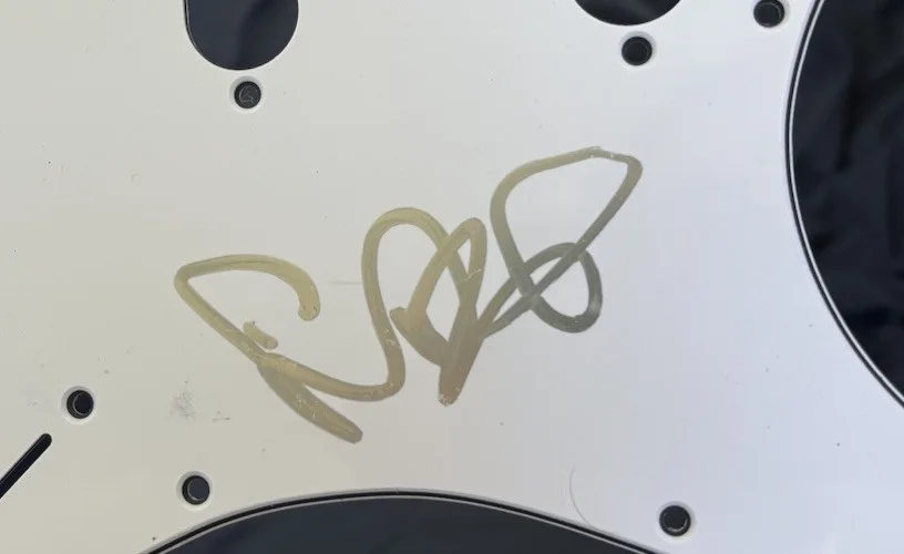 SZA Signed Guitar Pickguard, image 2